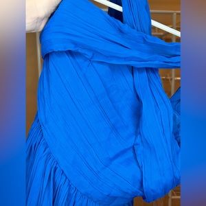 Blue Size Small Dress with babydoll style and fun straps for a unique fit!